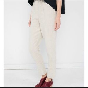 Elizabeth Suzann Tilda pants, linen small-regular, washed once. (SOLD)